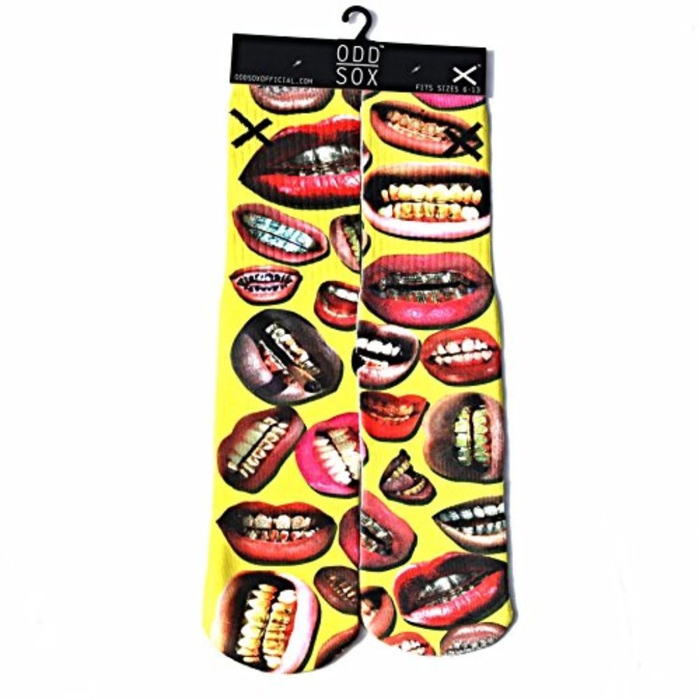Odd Sox - Grillz - Multi/Yellow